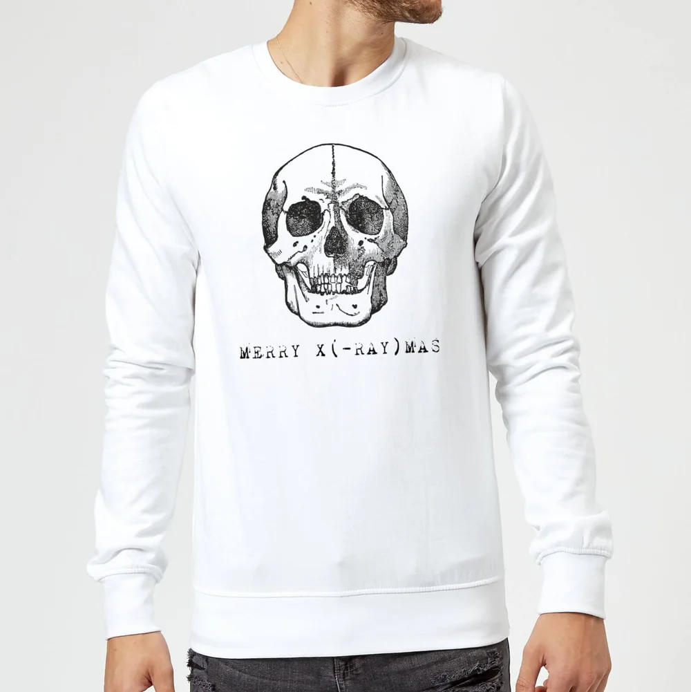Merry X(-Ray) Mas Christmas Sweatshirt - White - S - White Image 1