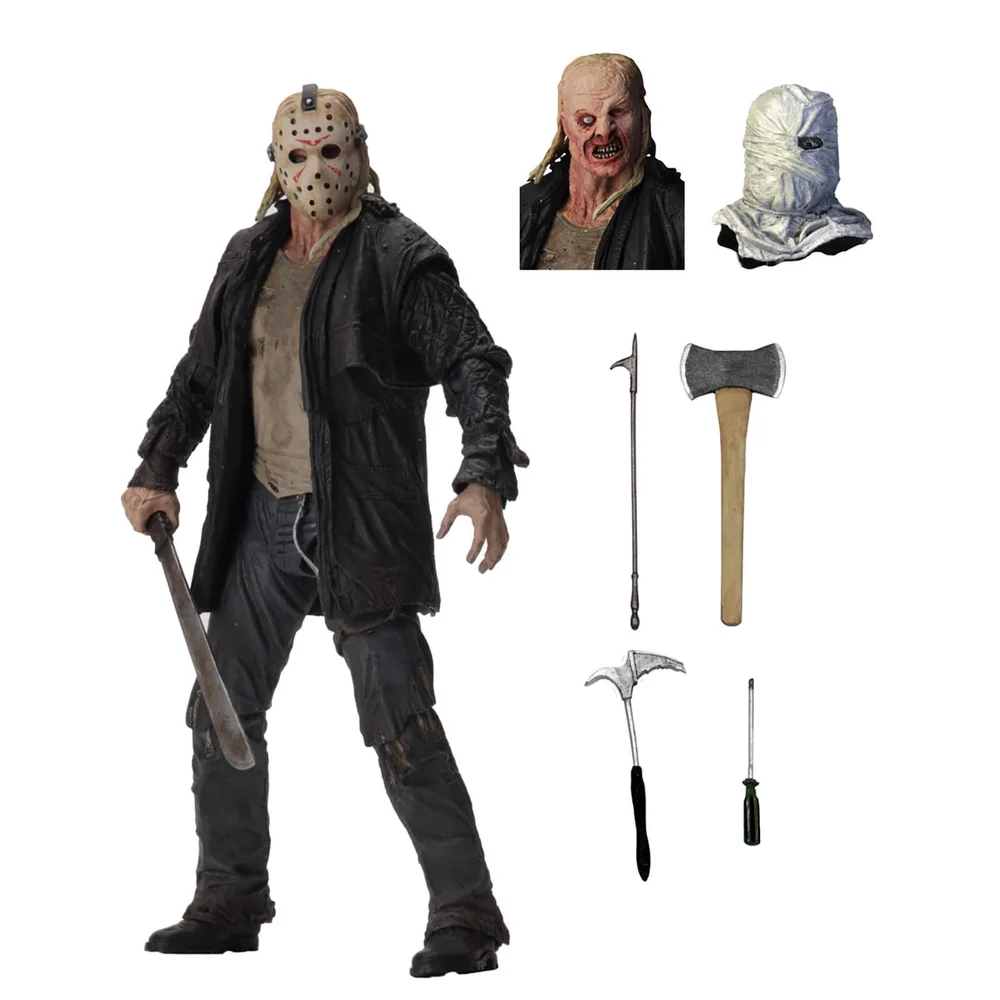 NECA Friday the 13th - 7" Action Figure - Ultimate 2009 Jason Image 1