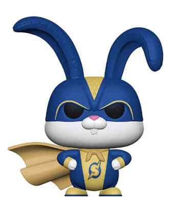 Secret Life of Pets Snowball in Superhero Suit Movies Pop! Vinyl Figure Image 1