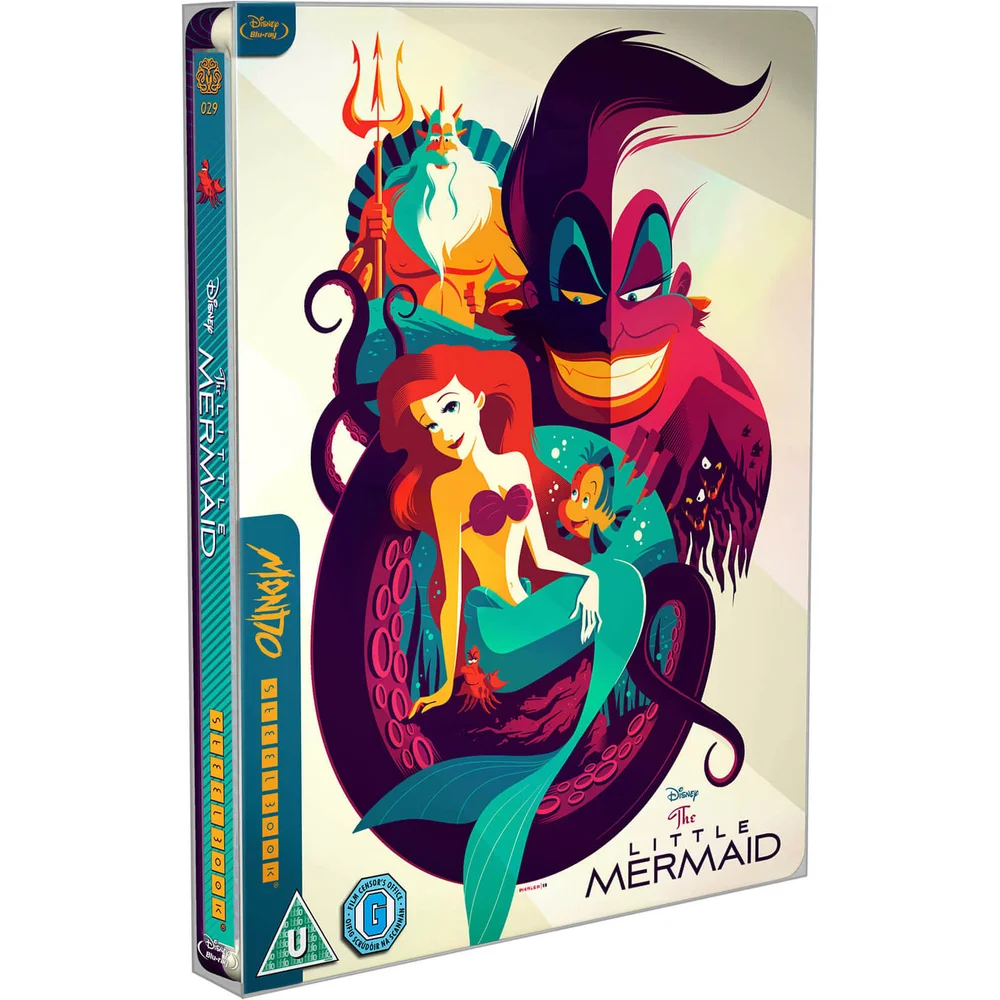 The Little Mermaid - Mondo #29 Zavvi World Exclusive Limited Edition Steelbook Image 1