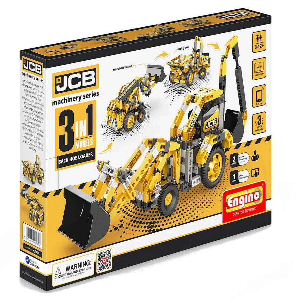 Engino JCB Back Hoe Loader Image 1
