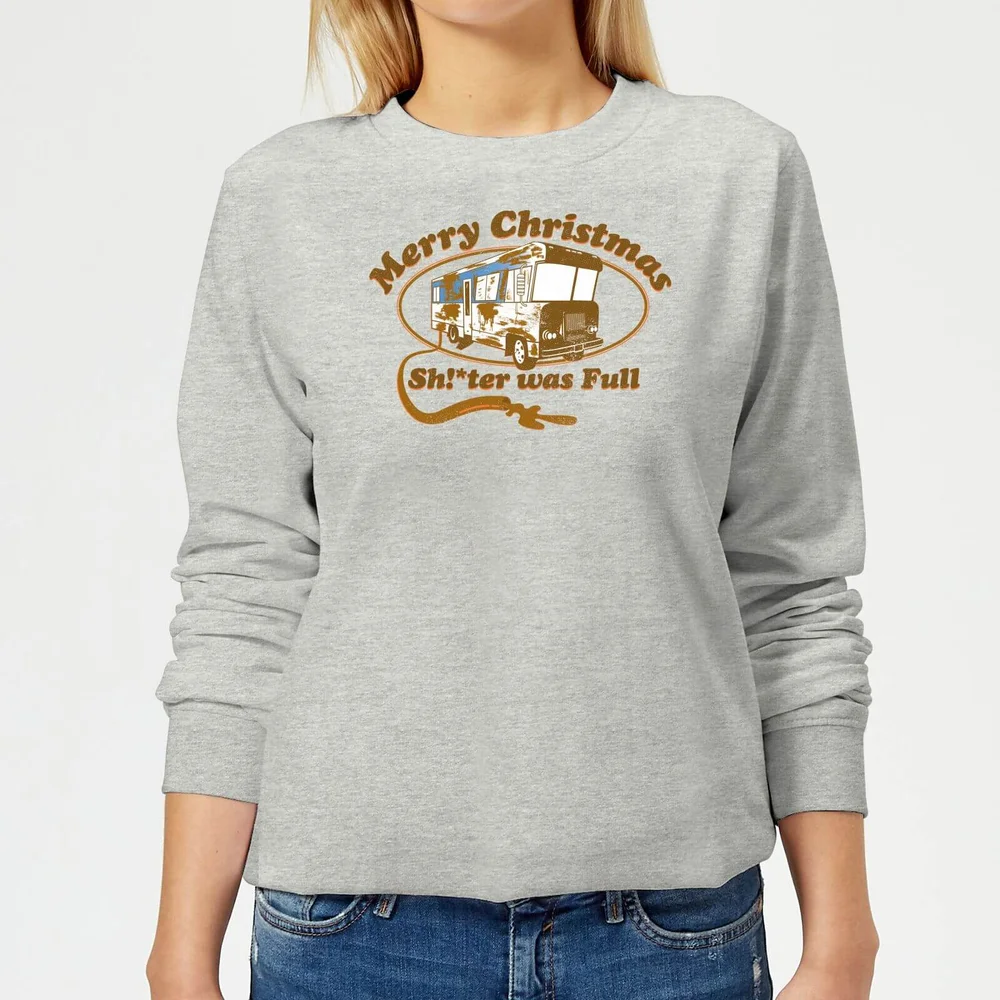 National Lampoon R.V. Women's Christmas Sweatshirt - Grey - 3XL - Grey Image 1
