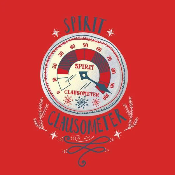 Elf Clausometer Christmas Jumper - Red