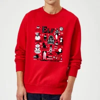 Elf Christmas Jumper - Red - undefined undefined