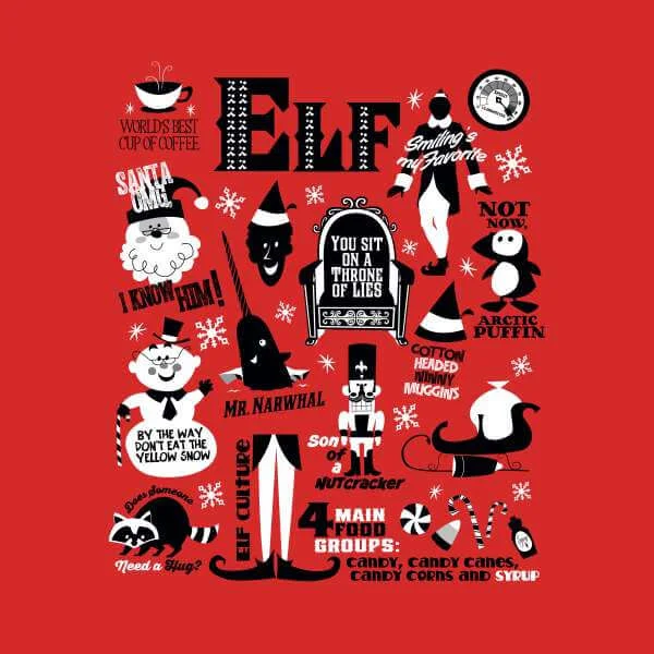 Elf Christmas Jumper - Red