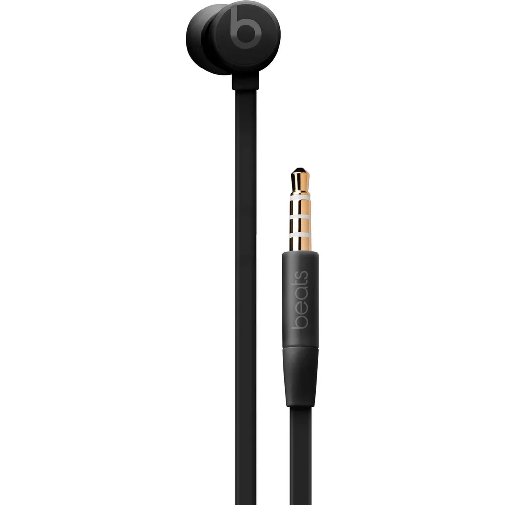Beats urBeats3 Earphones with 3.5mm Jack Connector - Black Image 1