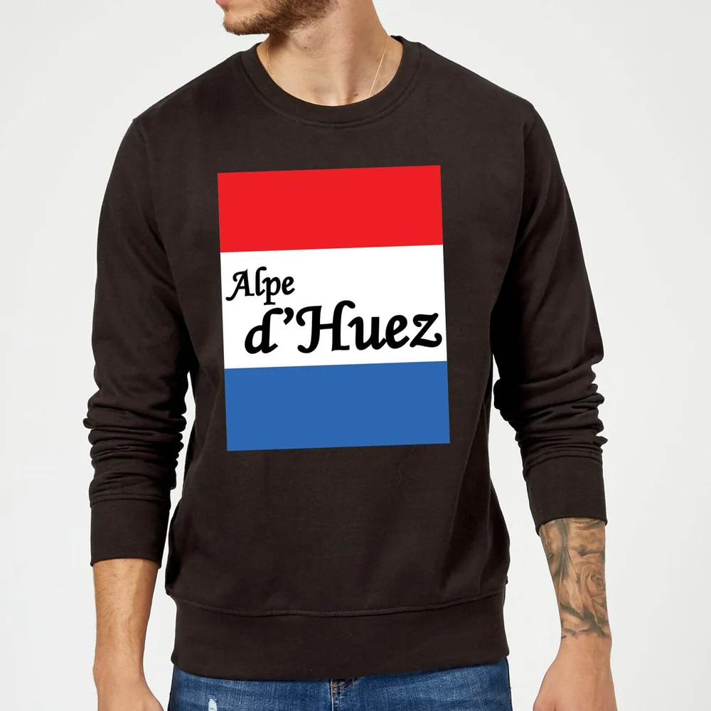 Summit Finish Alpe D'Huez Sweatshirt - Black - S - Black Image 1