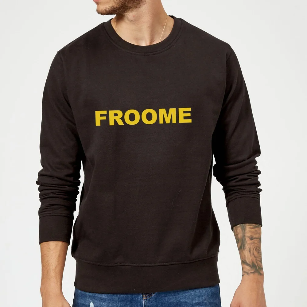 Summit Finish Froome - Rider Name Sweatshirt - Black - S - Black Image 1