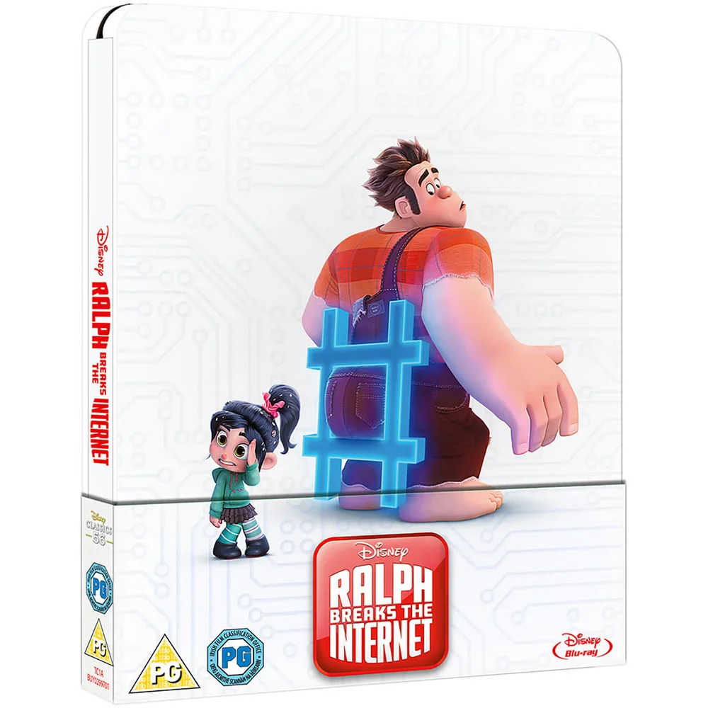Ralph Breaks the Internet – Zavvi Exclusive Limited Edition Steelbook Image 1