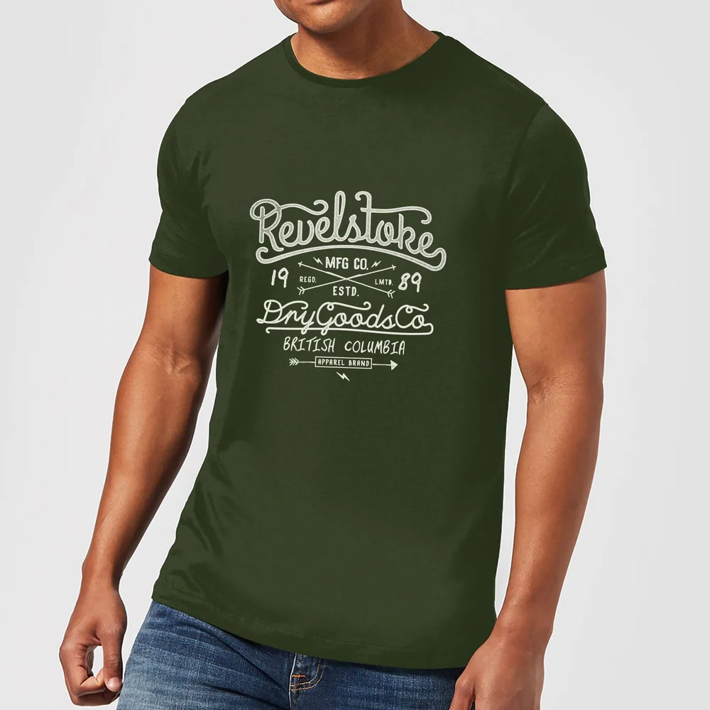 Revelstokes Men's T-Shirt - Forest Green - S Image 1