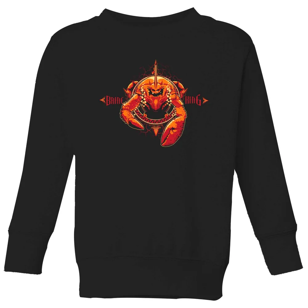 Aquaman Brine King Kids' Sweatshirt - Black - 3-4 Years Image 1
