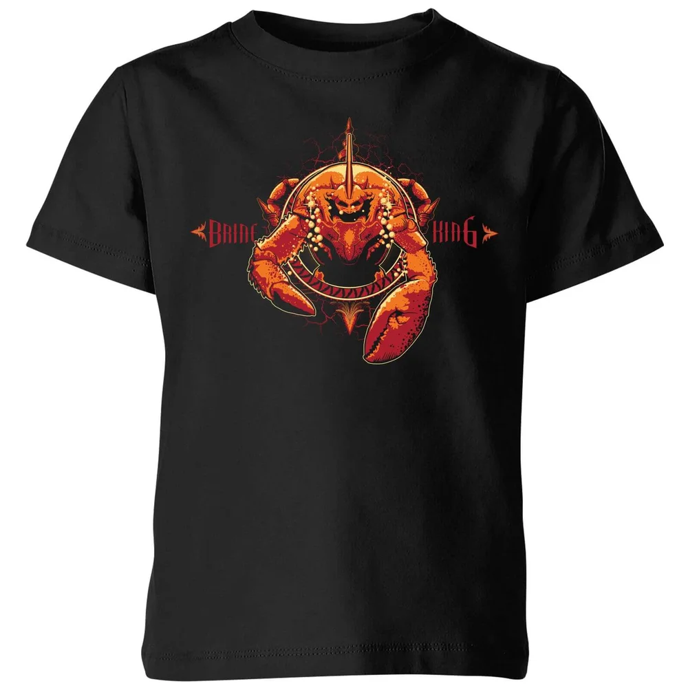 Aquaman Brine King Kids' T-Shirt - Black - 3-4 Years Image 1