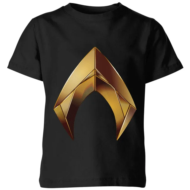 Aquaman Symbol Kids' T-Shirt - Black