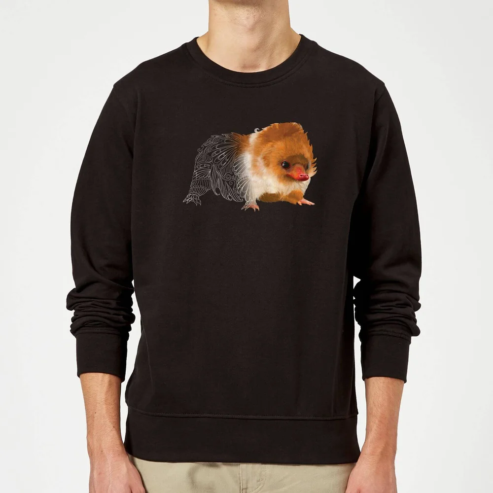 Fantastic Beasts Tribal Baby Niffler Sweatshirt - Black - S Image 1