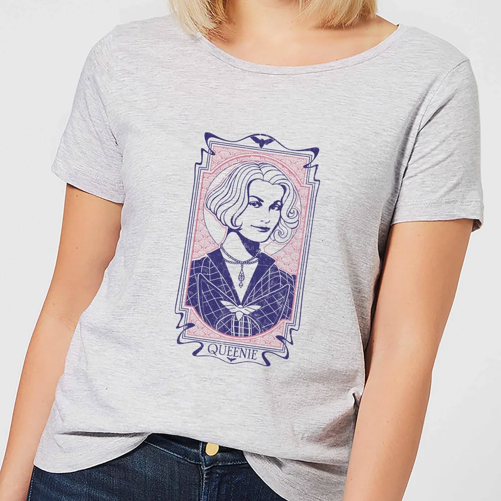 Fantastic Beasts Queenie Women's T-Shirt - Grey - XS Image 1