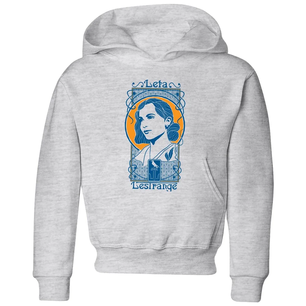 Fantastic Beasts Leta Lestrange Kids' Hoodie - Grey - 3-4 Years - Grey Image 1