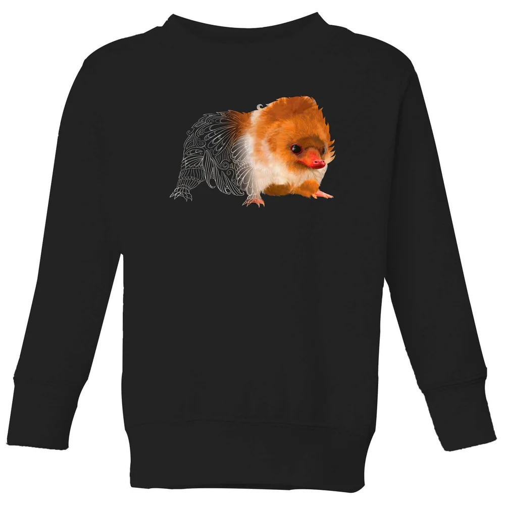 Fantastic Beasts Tribal Baby Niffler Kids' Sweatshirt - Black - 3-4 Years Image 1