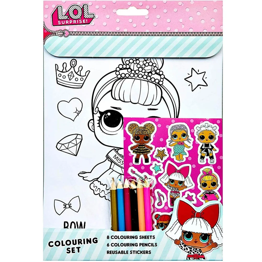 LOL Surprise Colouring Set Image 1