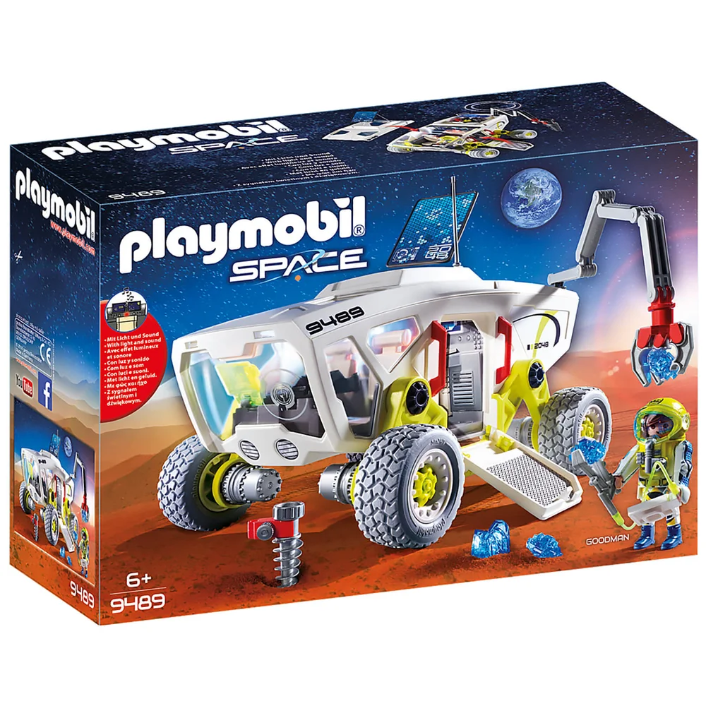 Playmobil Space Mars Research Vehicle with Interchangeable Attachments (9489) Image 1