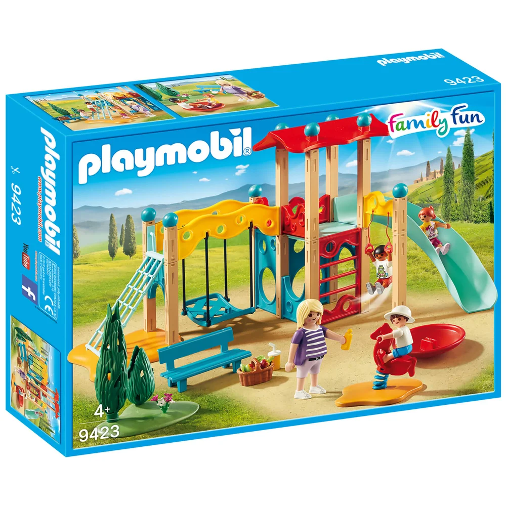 Playmobil Family Fun Park Playground with Watchtower (9423) Image 1