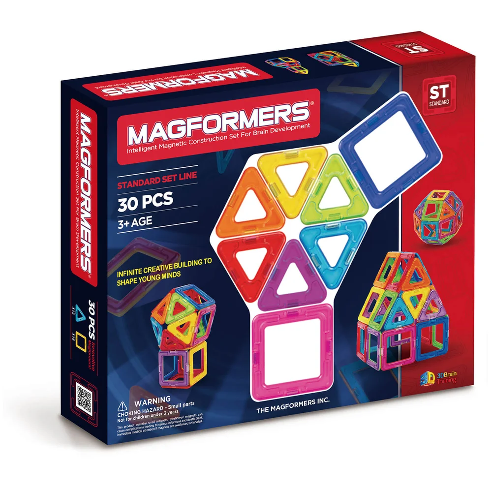 Magformers Standard Set - 30 Pieces Image 1