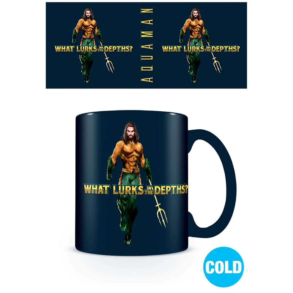 Aquaman (What Lurks in the Depths) Heat Changing Mug Image 1