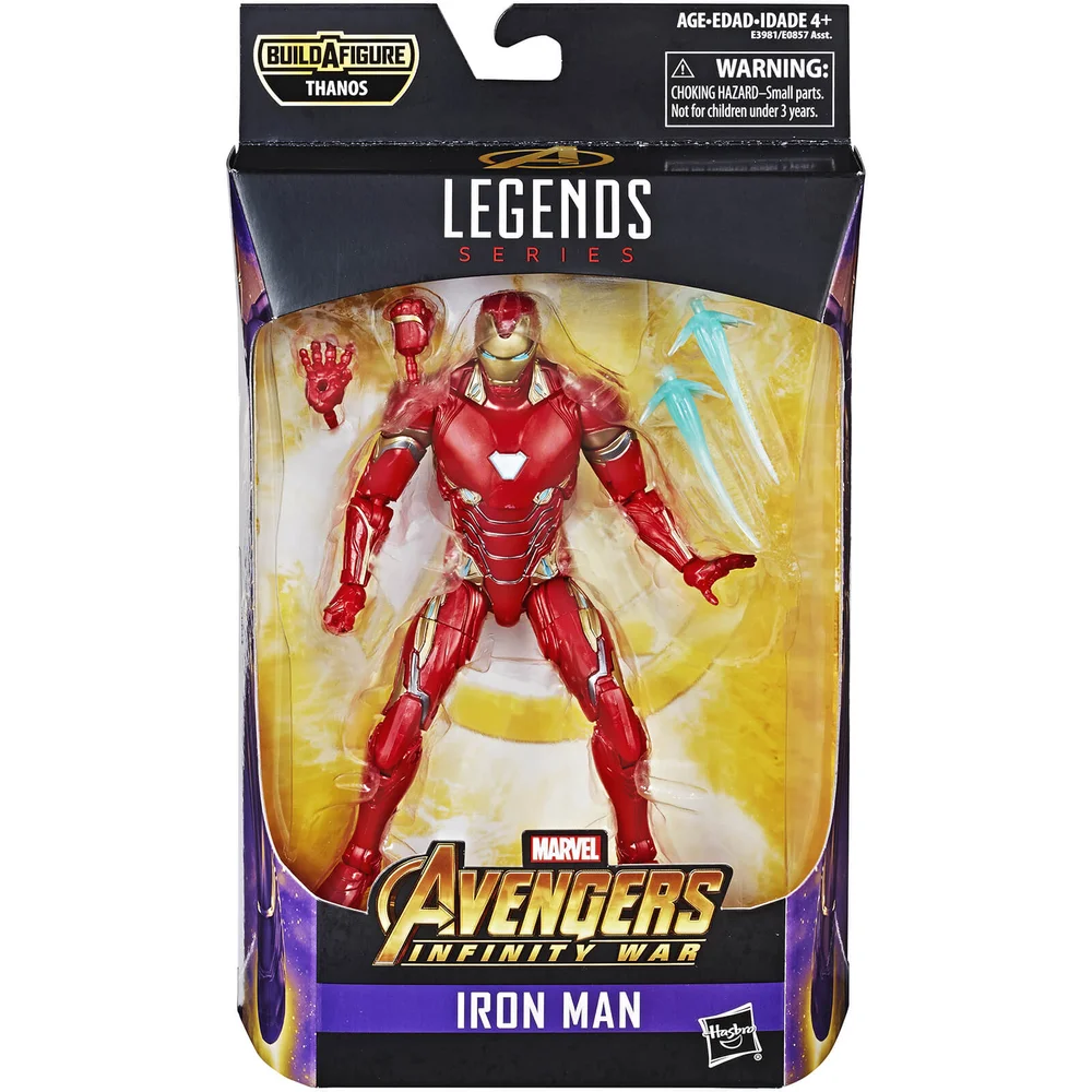 Hasbro Marvel Legends Series Avengers: Infinity War 6-inch Iron Man Figure Image 1