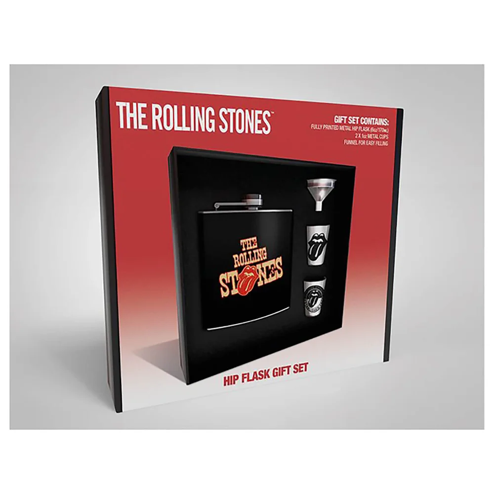 The Rolling Stones Hip Flask Set Image 1