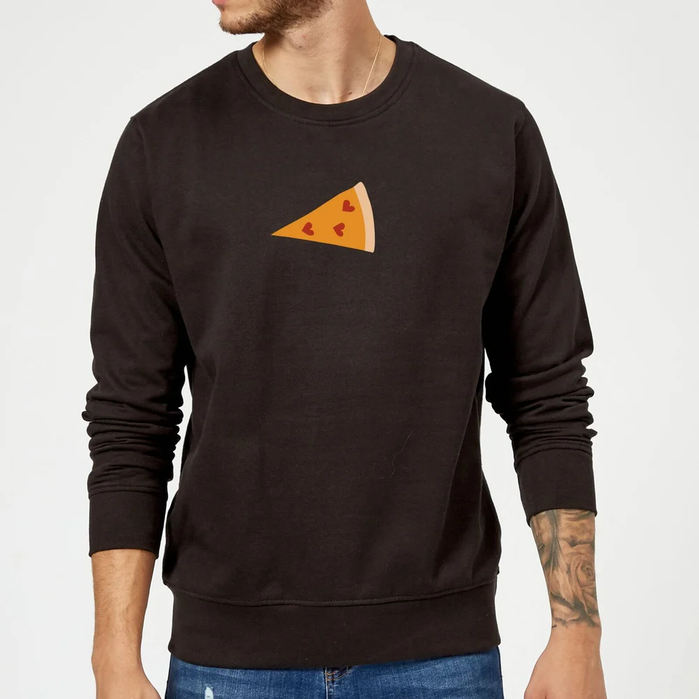 Pizza Part Sweatshirt - Black - S - Black Image 1