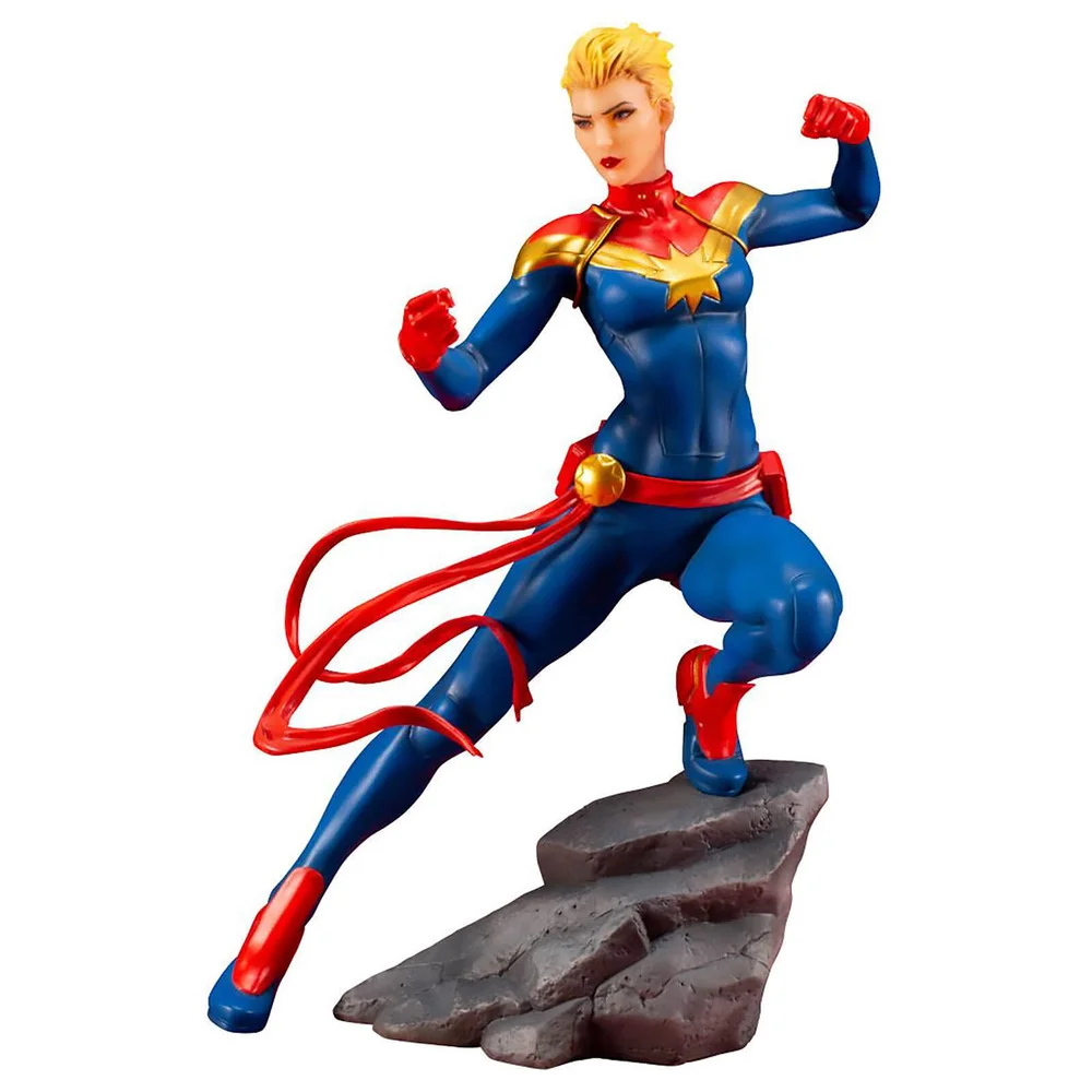 Kotobukiya Marvel Universe Avengers Series ARTFX+ PVC Statue 1/10 Captain Marvel 17 cm Image 1