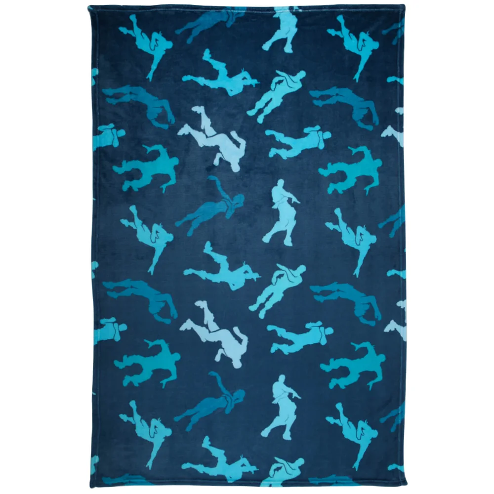Fortnite Shuffle Flannel Blanket Image 1