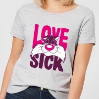 Looney Tunes Love Sick Sylvester Women's T-Shirt - Grey - undefined undefined