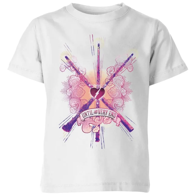 Harry Potter Until The Very End Kids' T-Shirt - White