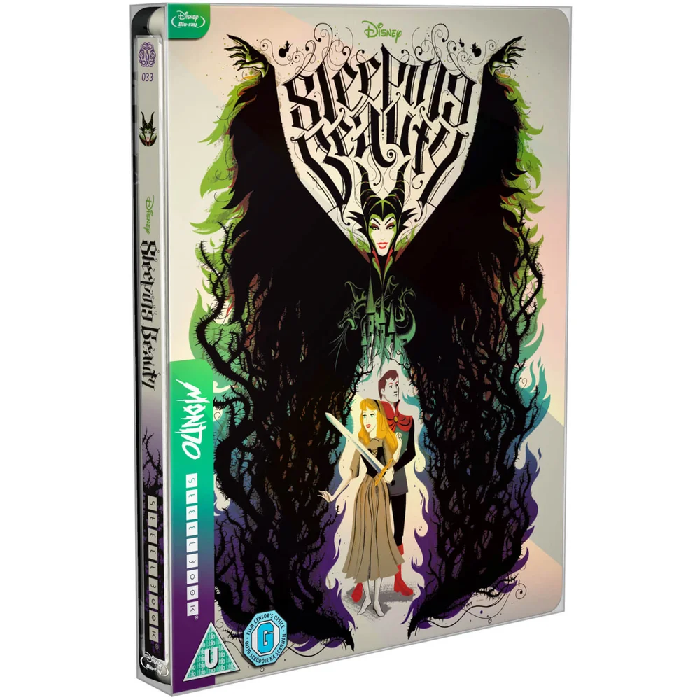 Sleeping Beauty - Mondo #33 Zavvi Exclusive Limited Edition Steelbook Image 1
