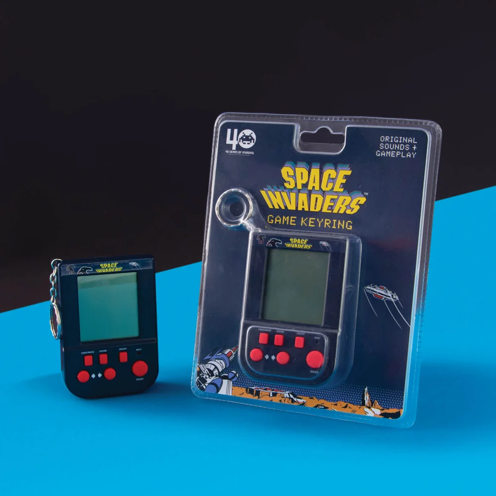 Space Invaders Game Keyring Image 1