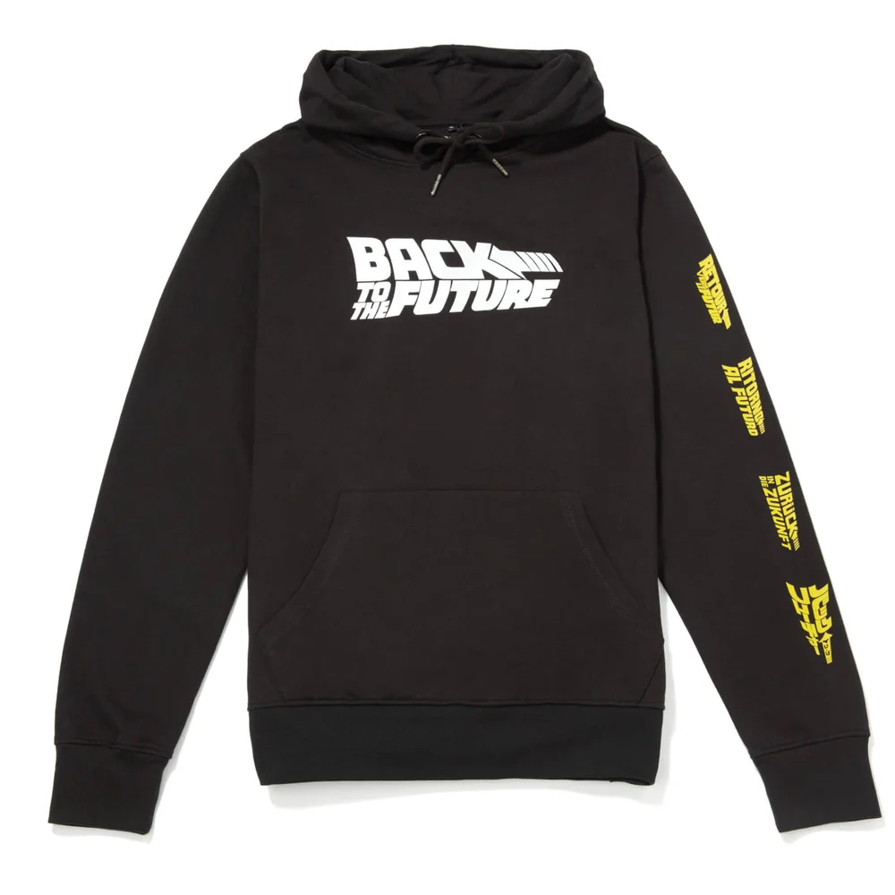 Global Legacy Back To The Future Hoodie - Black - S Image 1