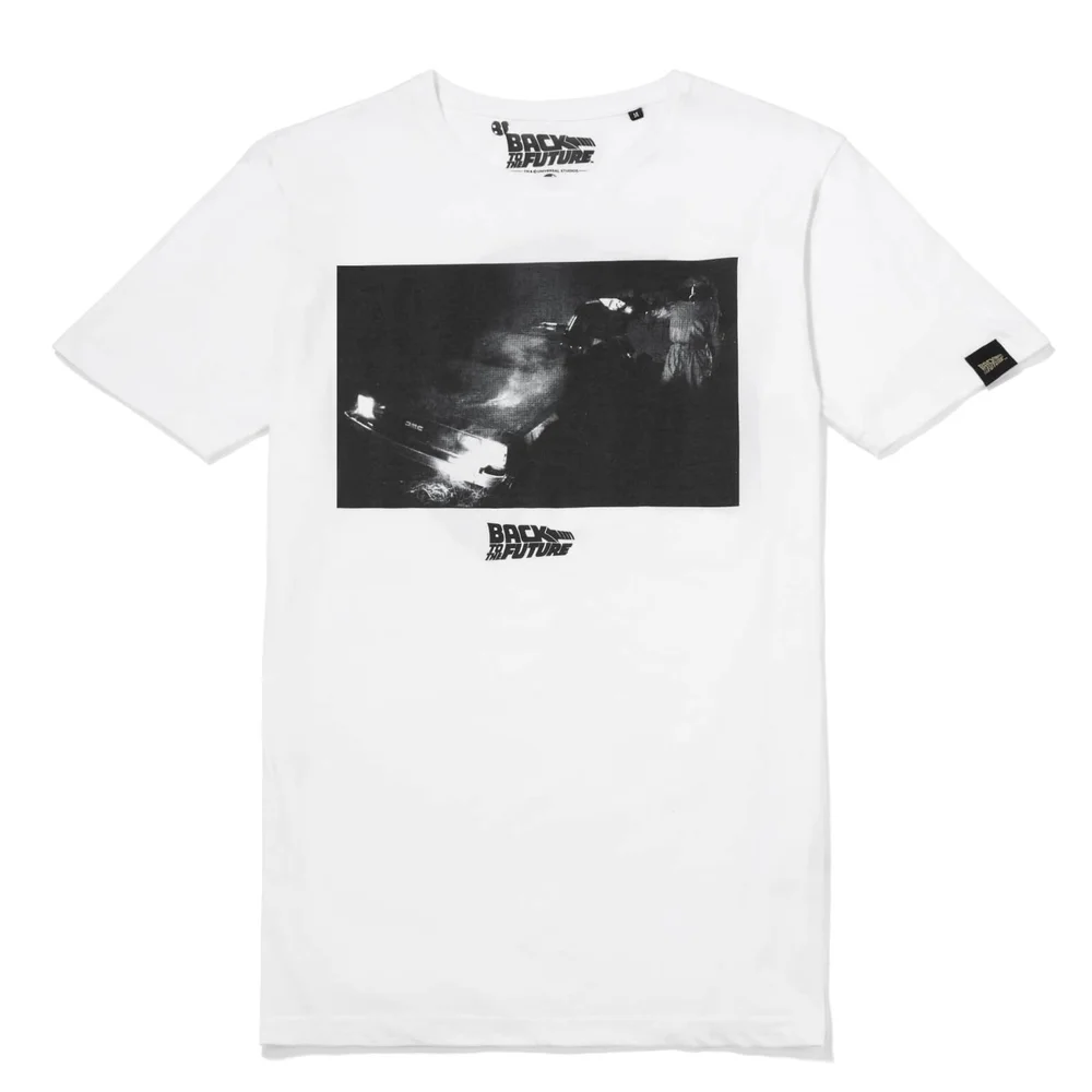 Global Legacy Back To The Future Radiation T-Shirt - White - S Image 1