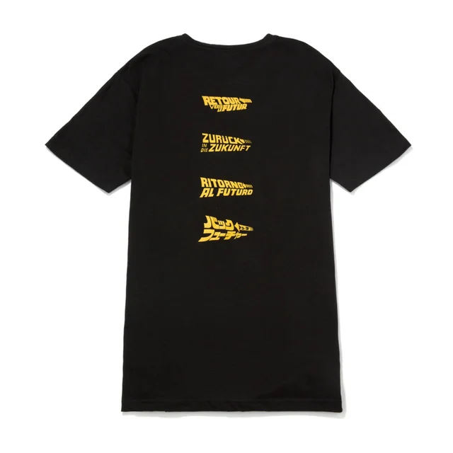 Global Legacy Back To The Future T-Shirt - Black