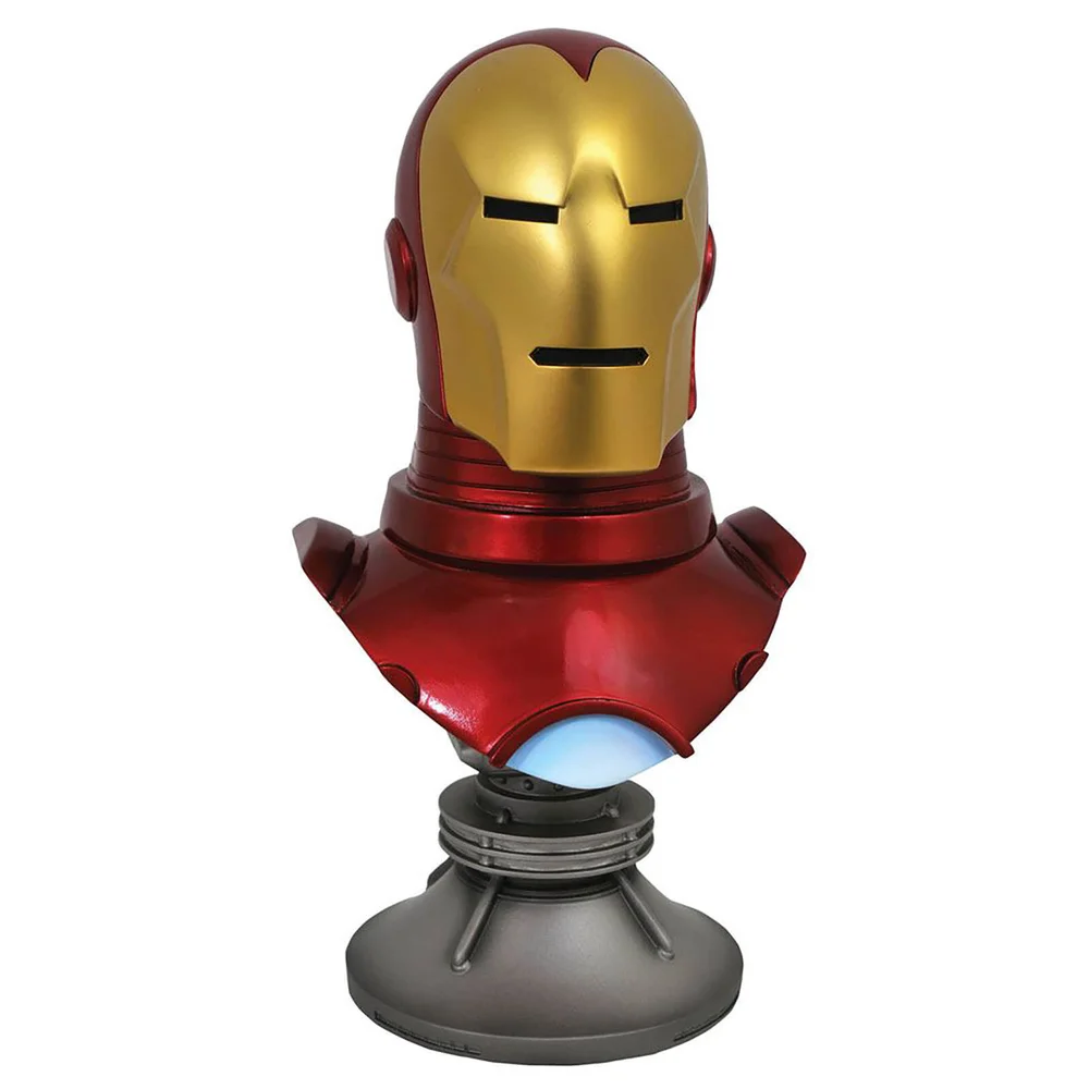 Diamond Select Marvel Legends in 3D 1/2 Scale Bust - Iron Man Image 1