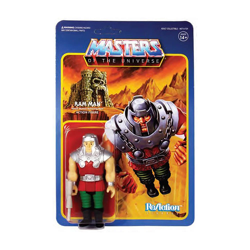 Super7 Masters of the Universe ReAction Action Figure Wave 4 Ram Man 10 cm Image 1