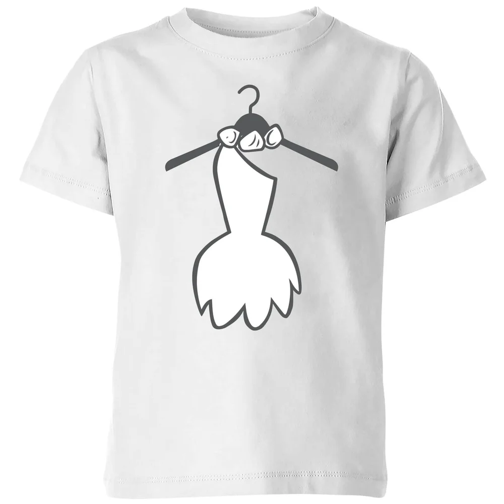 The Flintstones Wilma Dress Kids' T-Shirt - White - 3-4 Years Image 1
