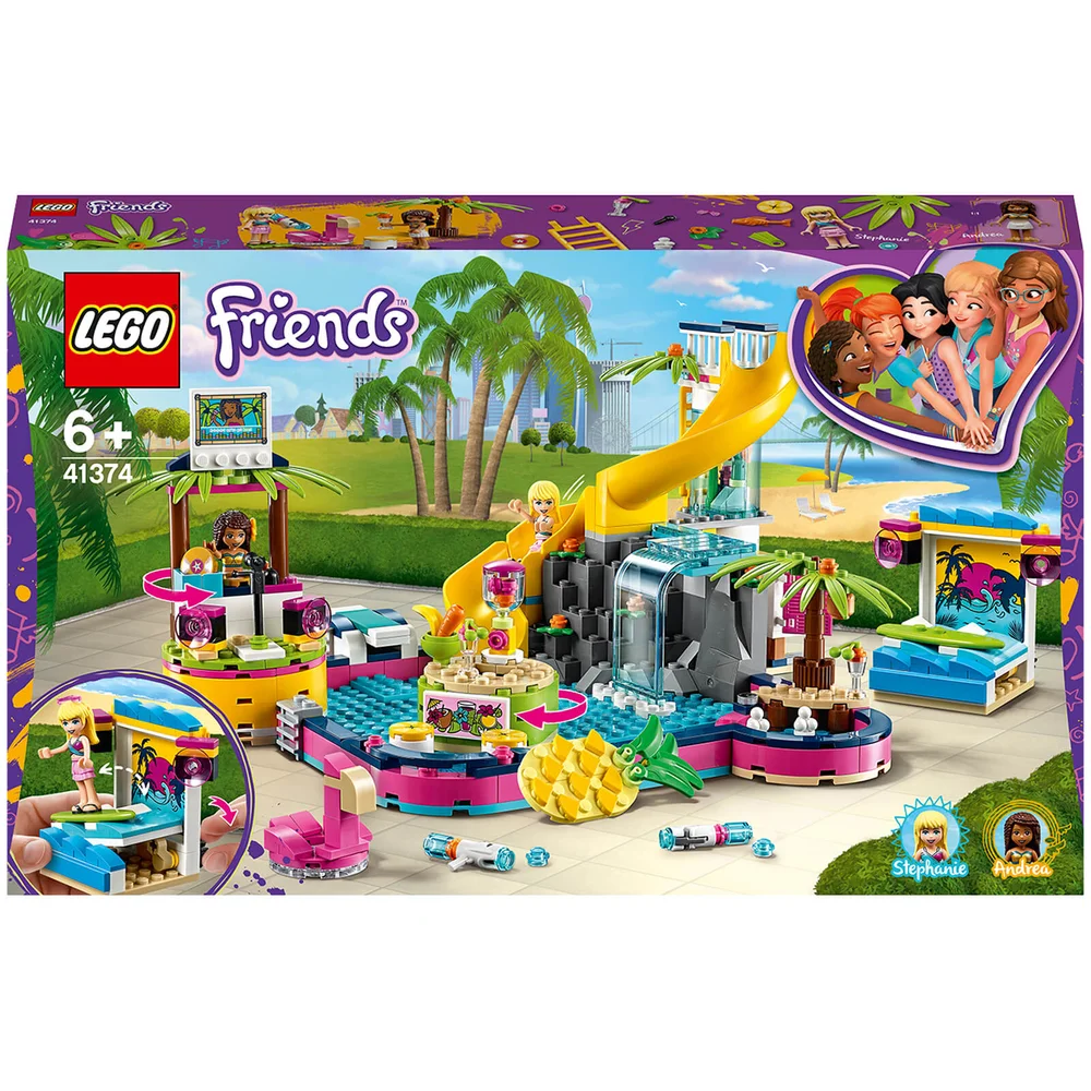 LEGO Friends: Andrea’s Pool Party Building Set (41374) Image 1