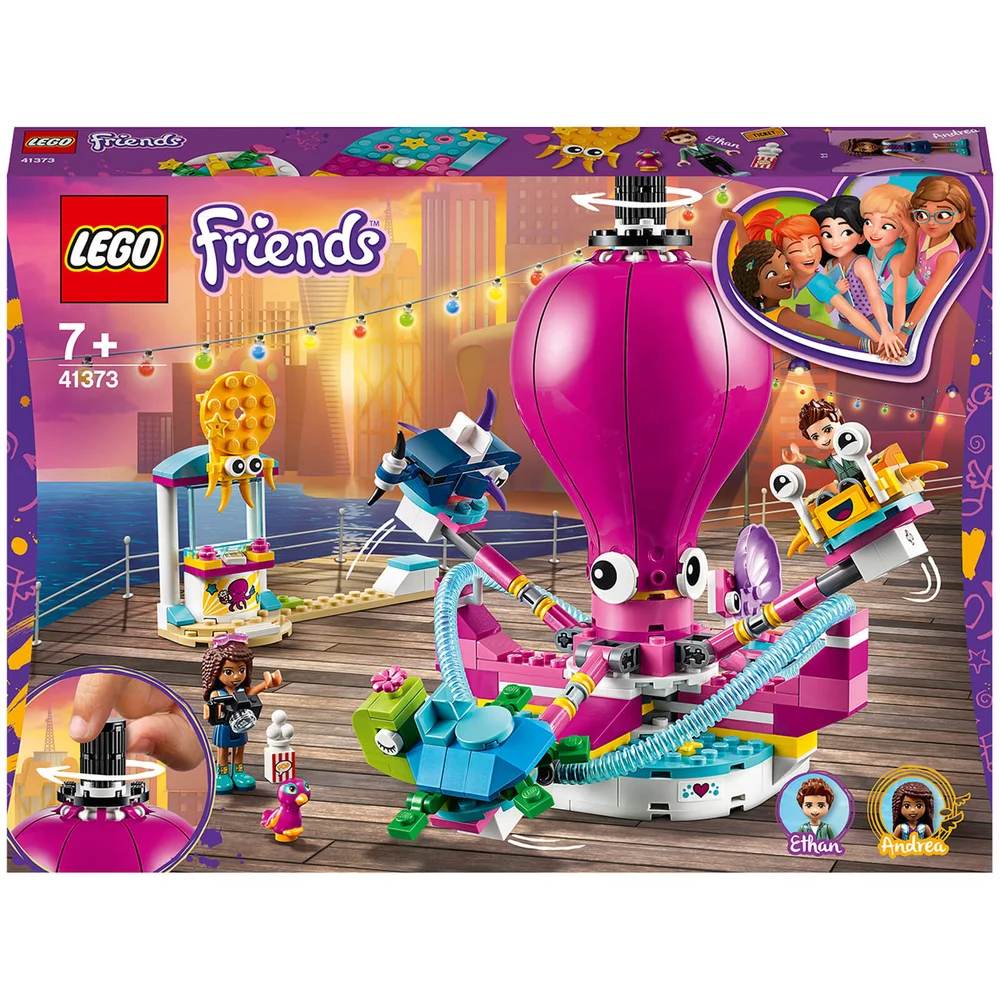 LEGO Friends: Funny Octopus Ride Fun Fair Playset (41373) Image 1