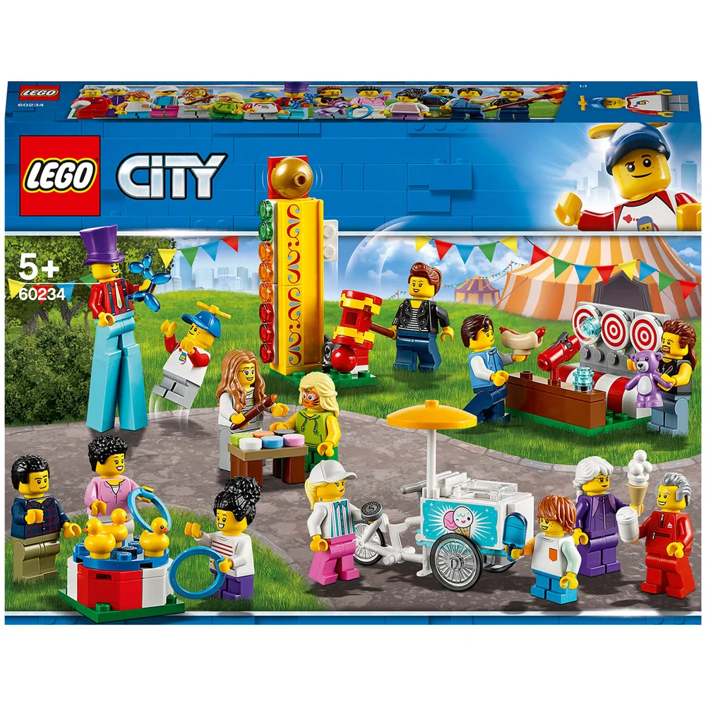 LEGO City: Town People Pack - Fun Fair Minifigures: Set (60234) Image 1