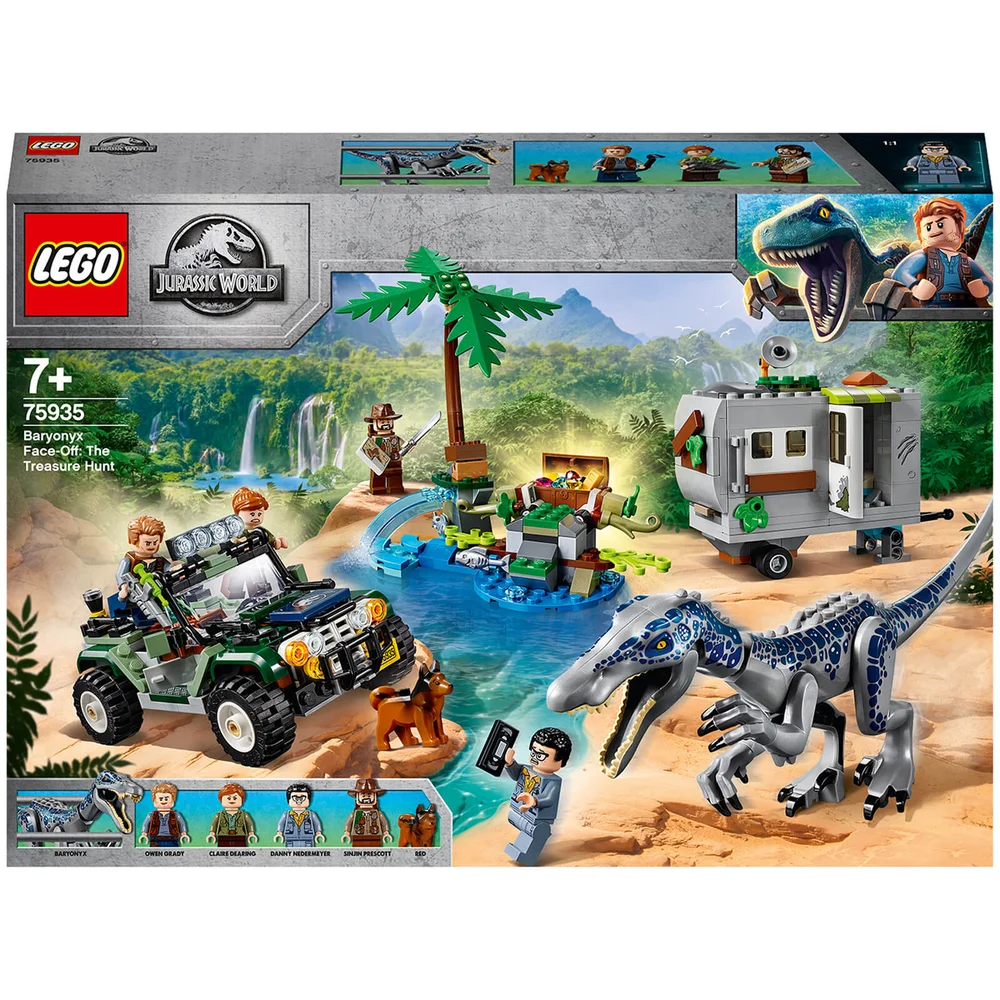 LEGO Jurassic World: Baryonyx Face-Off Treasure Set (75935) Image 1