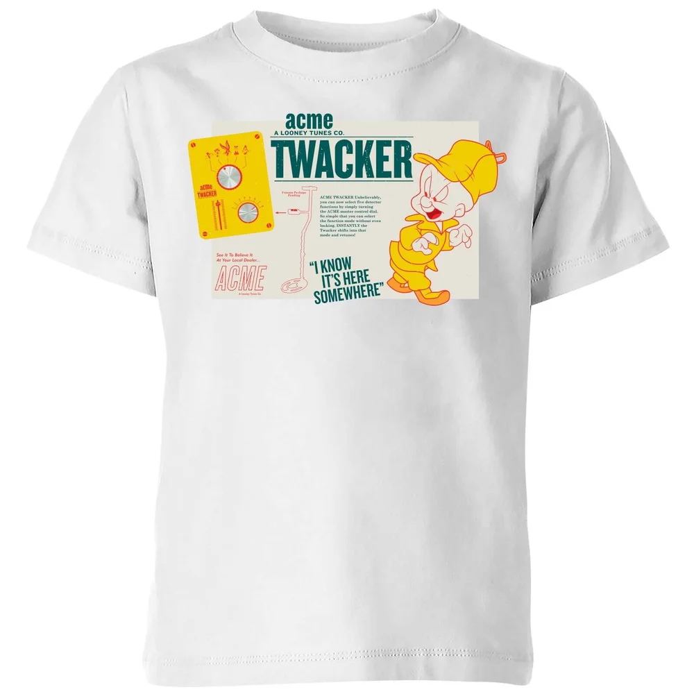 Looney Tunes ACME Twacker Kids' T-Shirt - White - 3-4 Years Image 1