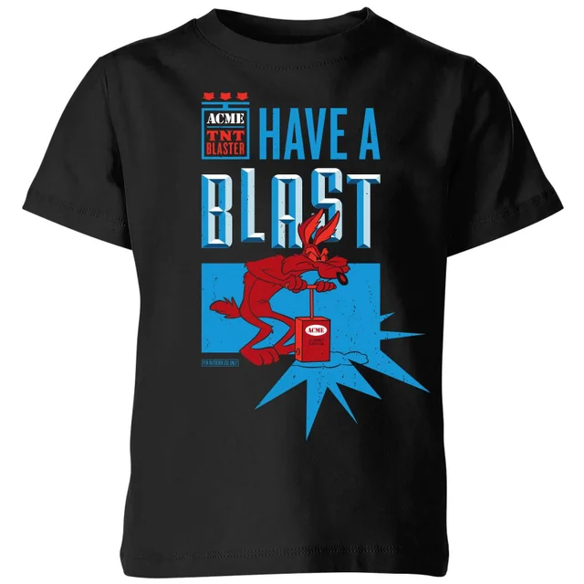 Looney Tunes ACME Have A Blast Kids' T-Shirt - Black