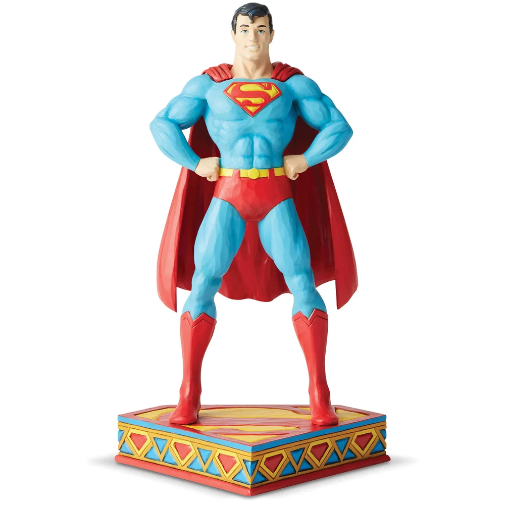 DC Comics by Jim Shore Superman Silver Age Figurine 22.0cm Image 1