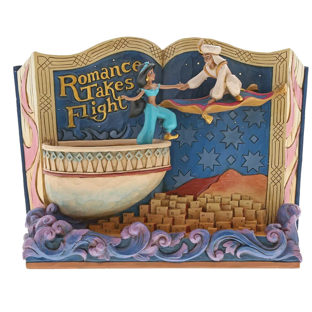 Disney Traditions Romance Takes Flight (Storybook Aladdin) 14.0cm Image 1