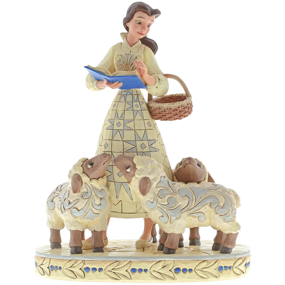 Disney Traditions Bookish Beauty (Belle with Sheep Figurine) 21.0cm Image 1